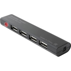 Хаб USB 2.0, 4 порта черный DEFENDER QUADRO PROMT