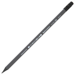 Карандаш чернографитный BRAUBERG ULTRA 1 шт HB с ластиком пластиковый