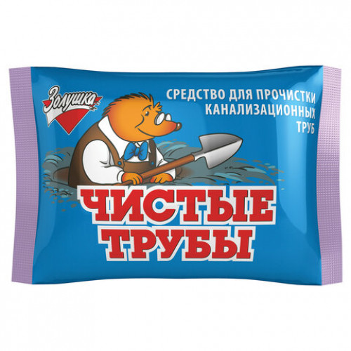 Средство для прочистки канализационных труб 90 г ЧИСТЫЕ ТРУБЫ ТИП КРОТ)порошок