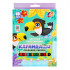 Карандаши цветные ЛУЧ ZOO 18 цветов шестигранные пластиковые