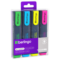 Набор текстовыделителей Berlingo Textline HL500 4 цвета 1-5мм