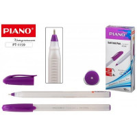 Ручка шариковая PIANO CORRECT 0,7/1,0 мм пластик треугольный корпус фиолетовая